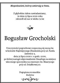 Ogłoszenie