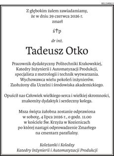 Ogłoszenie