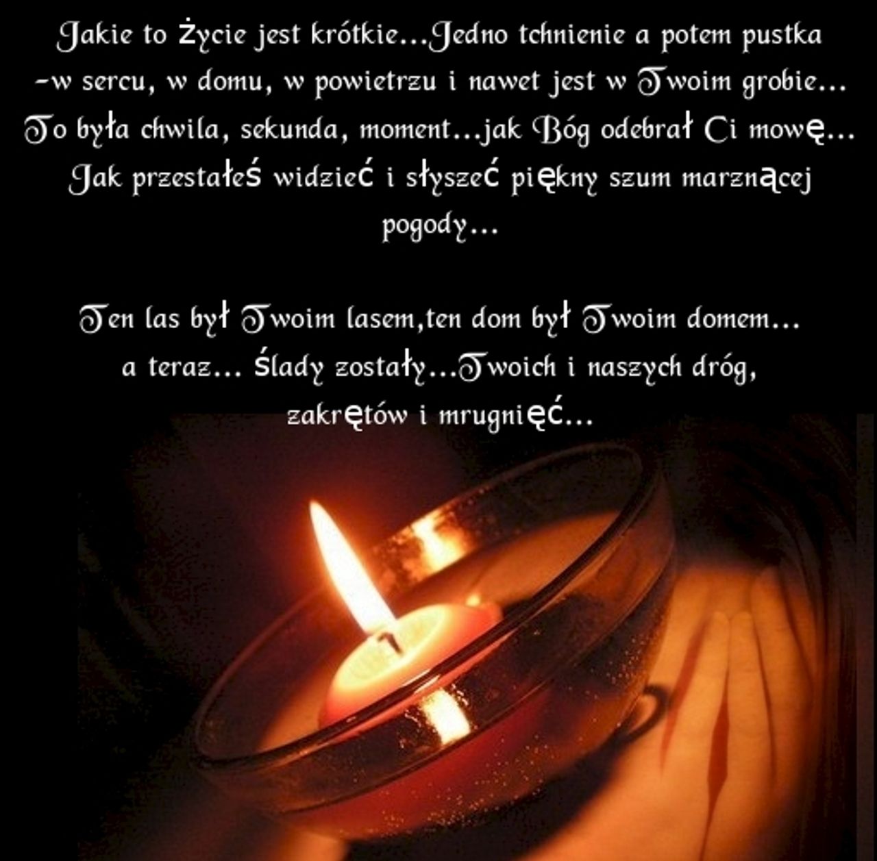 <p>Z sercem pełnym bólu i smutku zawiadamiamy, że dnia 23.11.2013r. zginął tragicznie nasz ukochany Syn, Wnuk i Brat Śp. Damian Nastały lat 28 Msza św. żałobna odprawiona zostanie dnia 30.11.2013r. o godz. 12.00 w kościele Św. Maksymiliana Kolbe Osowa Góra w Bydgoszczy. Pogrzeb odbędzie się tego samego dnia po mszy św. na cmentarzu parafialnym na Osowej Górze w Bydgoszczy. W smutku pogrążona Rodzina</p>