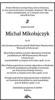Ogłoszenie