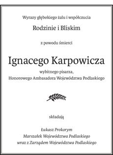 Ogłoszenie