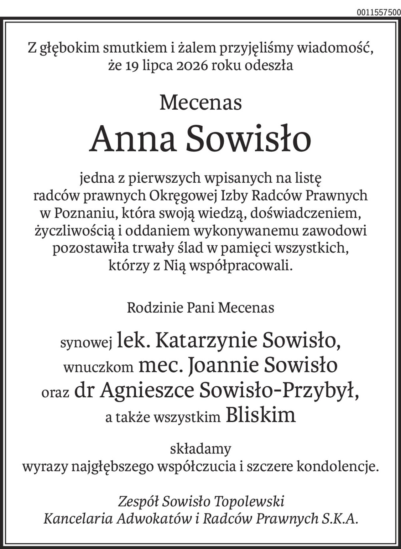 Ogłoszenie