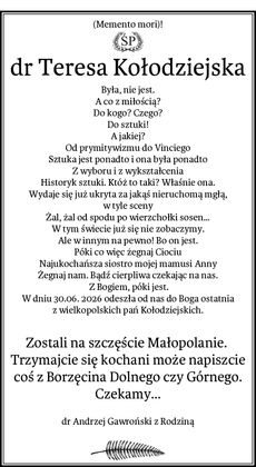 Ogłoszenie