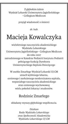 Announcement