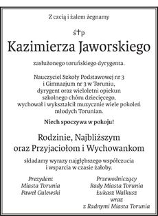 Ogłoszenie