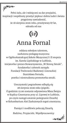 Announcement