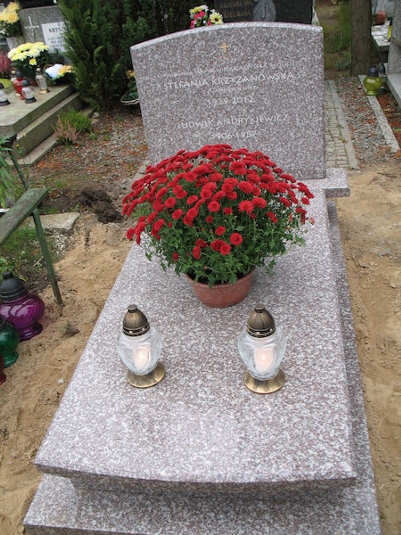 <p>Z głębokim smutkiem zawiadamiamy, że dnia 3 lipca 2012 r. odeszła z wielką mocą ducha i klarownością umysłu</p>
<p>Stefania Krzyżanowska<br />z d. Andrykiewicz<br />artystka malarka<br />patriotka, poszukująca prawdy, kochająca wszelkie czujące istoty, do końca realizując swoją misję czynienia dobra i dzielenia się pięknem.<br />Pogrzeb odbędzie sie dnia 11 lipca 2012 r. o godz. 13.30 na cmentarzu Łostowickim.<br />Z wielką miłością<br />Córka, Rodzina i Przyjaciele</p>