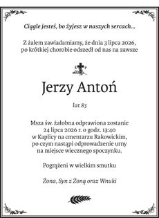 Ogłoszenie