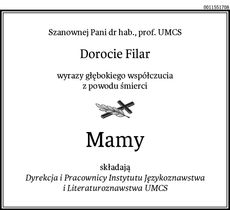 Ogłoszenie