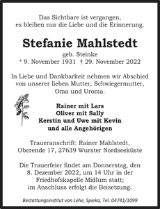 Ankündigung