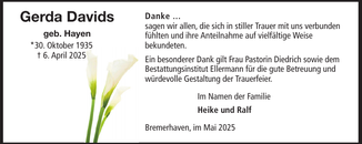 Announcement