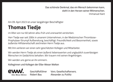 Ankündigung