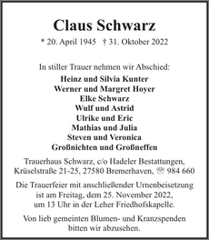 Ankündigung