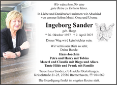 Ankündigung