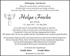 Ankündigung