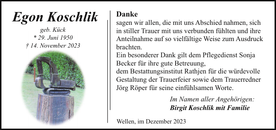 Ankündigung