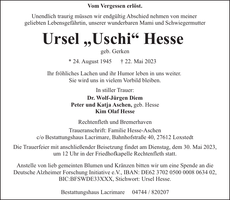 Ankündigung