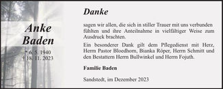 Ankündigung
