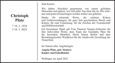 Ankündigung