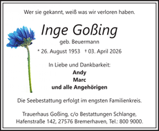 Announcement