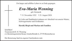 Ankündigung