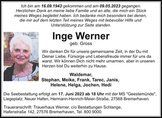 Ankündigung