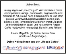 Ankündigung