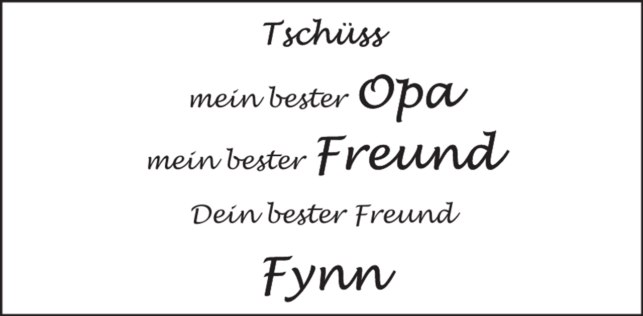 <p>mein bester<br />mein bester<br />Dein bester Freund</p>