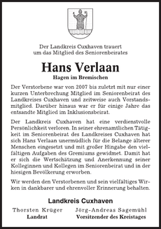 Ankündigung