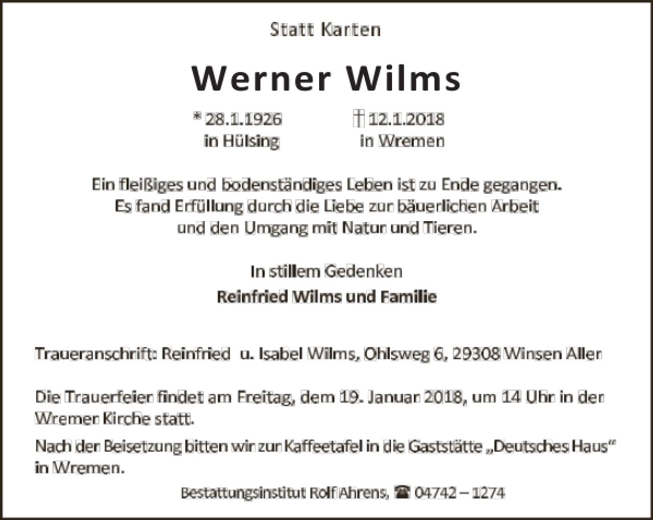 Statt Karten