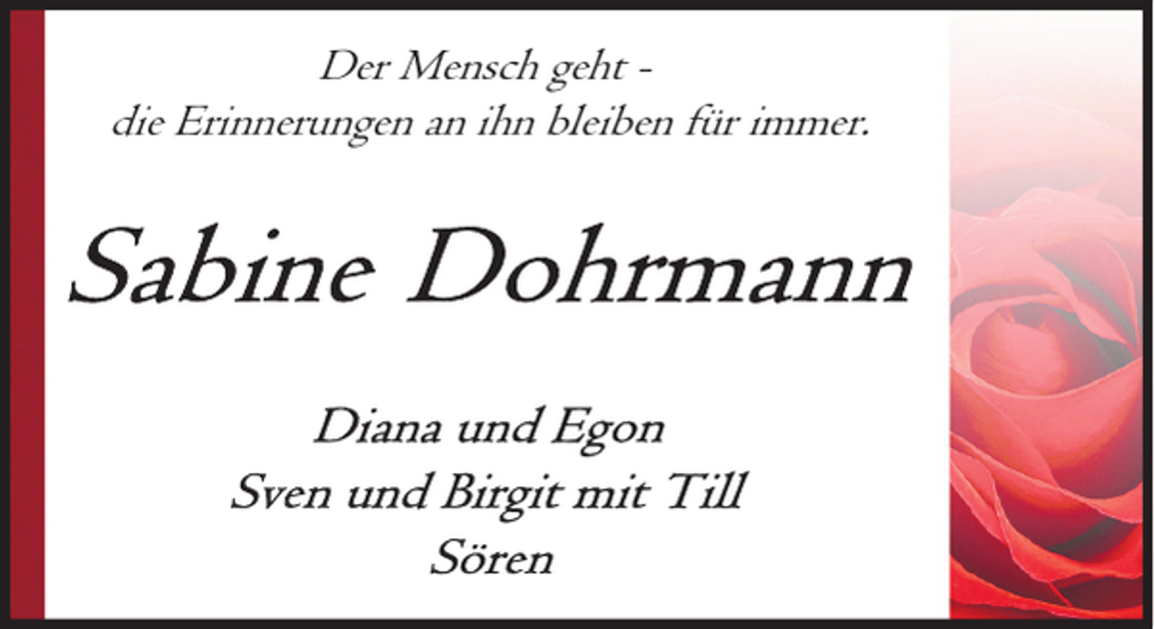 <p>Der Mensch geht die Erinnerungen an ihn bleiben für immer.</p>