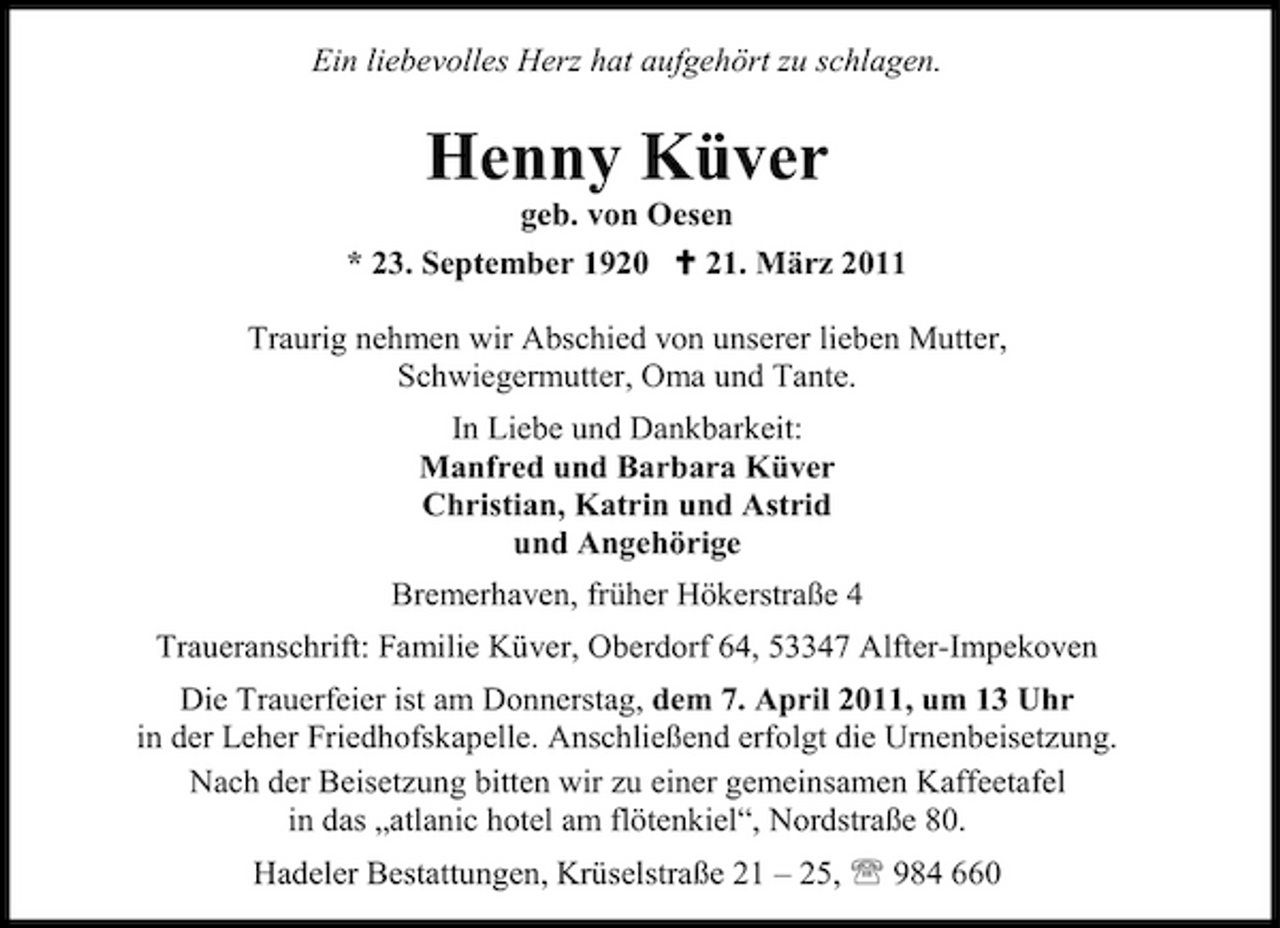 <p>Henny Küver</p>