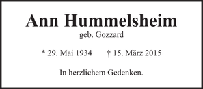 Ankündigung