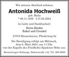 Ankündigung