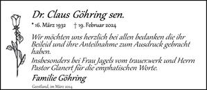 Ankündigung