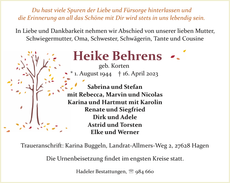 Ankündigung