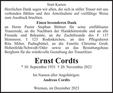 Ankündigung