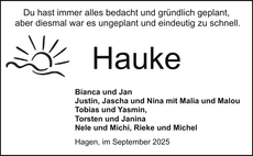 Announcement