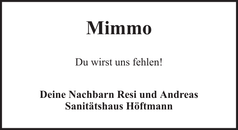 Ankündigung