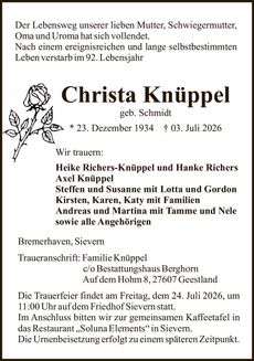 Ankündigung