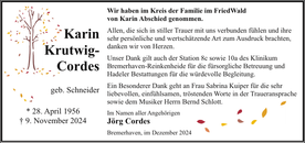 Ankündigung