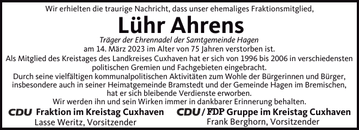 Ankündigung