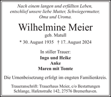 Ankündigung