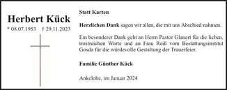 Ankündigung