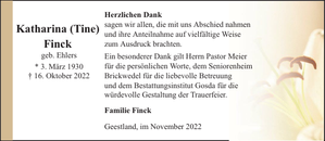 Ankündigung
