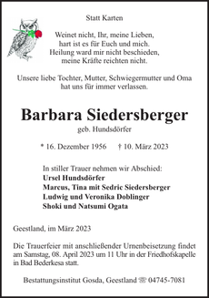 Ankündigung