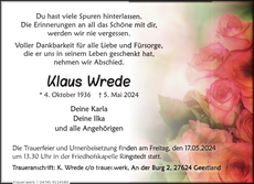 Ankündigung