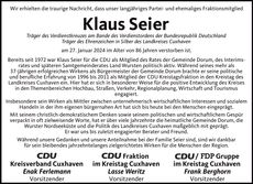 Ankündigung