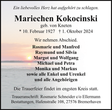 Ankündigung