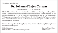 Ankündigung
